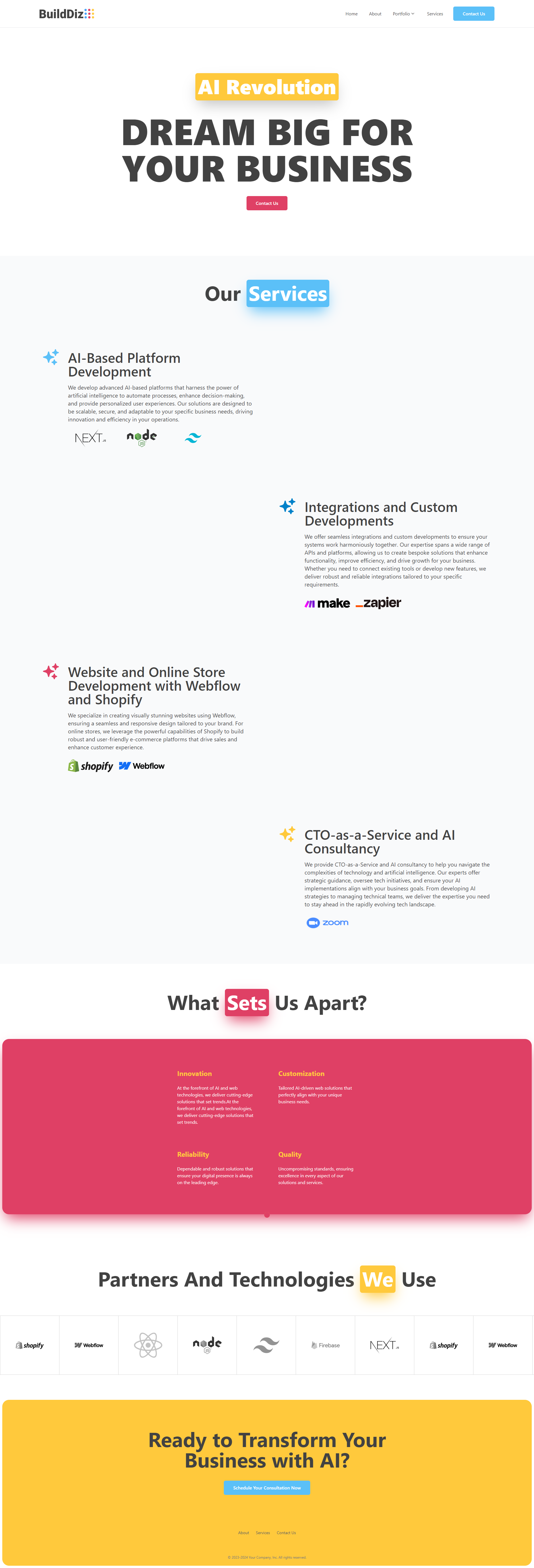 BuildDiz - Empowering Your Business with AI-Driven Solutions